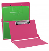Pink Soccer Clipboard